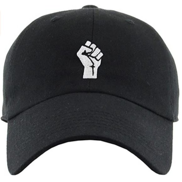 Raised Fist Dad Hat - Picture 2 of 3